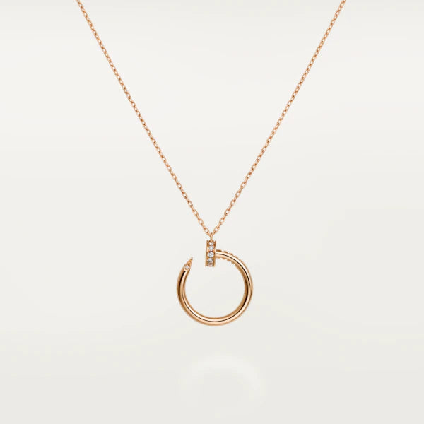 [ECHO ]JUSTE NECKLACE PINK GOLD