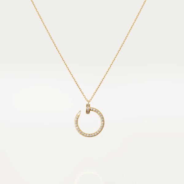 [ECHO ]JUSTE NECKLACE GOLD DIAMONDS