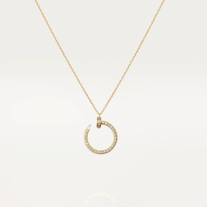 [ECHO ]JUSTE NECKLACE GOLD DIAMONDS