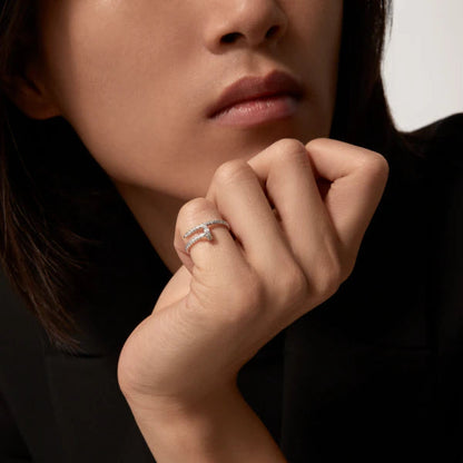 [ECHO ]JUSTE RING 1.8MM SILVER DIAMONDS