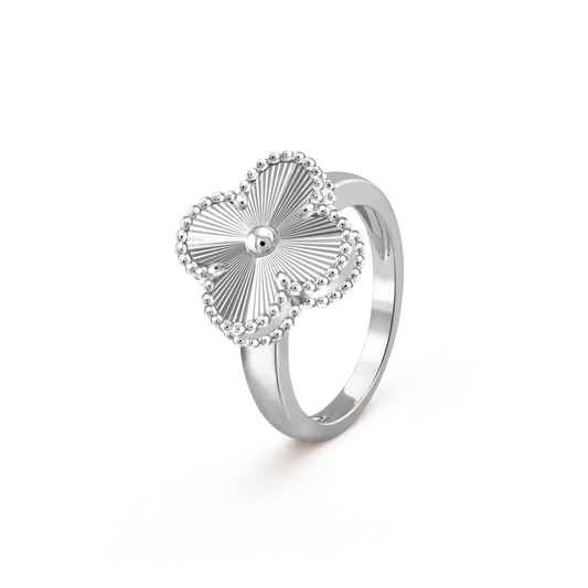 [ECHO ]CLOVER SILVER RING