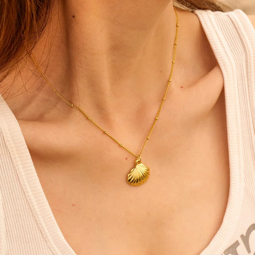 [Echo Fine]Edna Gold Necklace