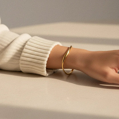 [Echo Fine]Tiffany Gold Bangle