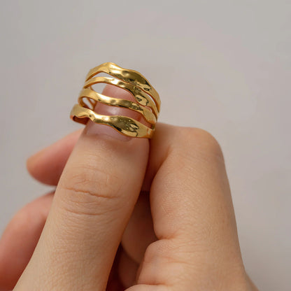 [Echo Fine]Cass Gold Ring