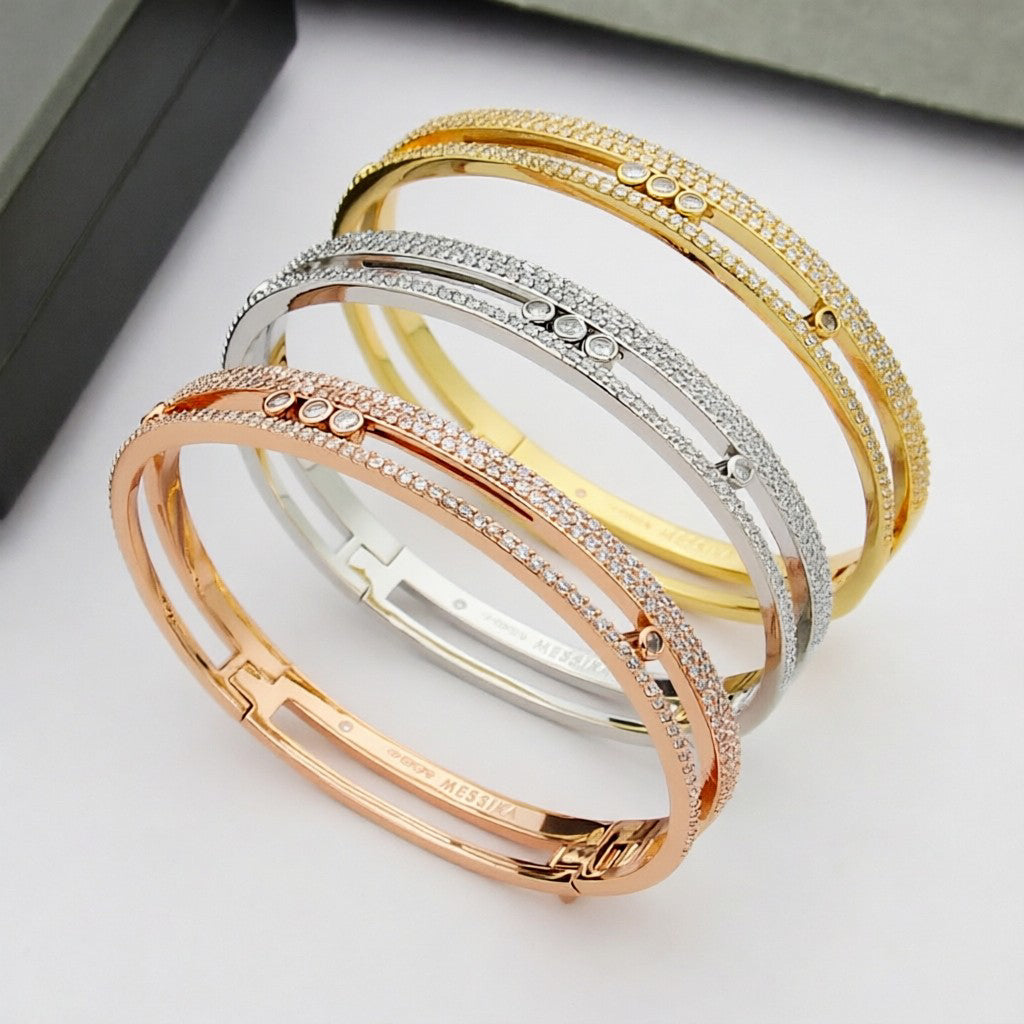 [ECHO]Move Romane pavé bangle