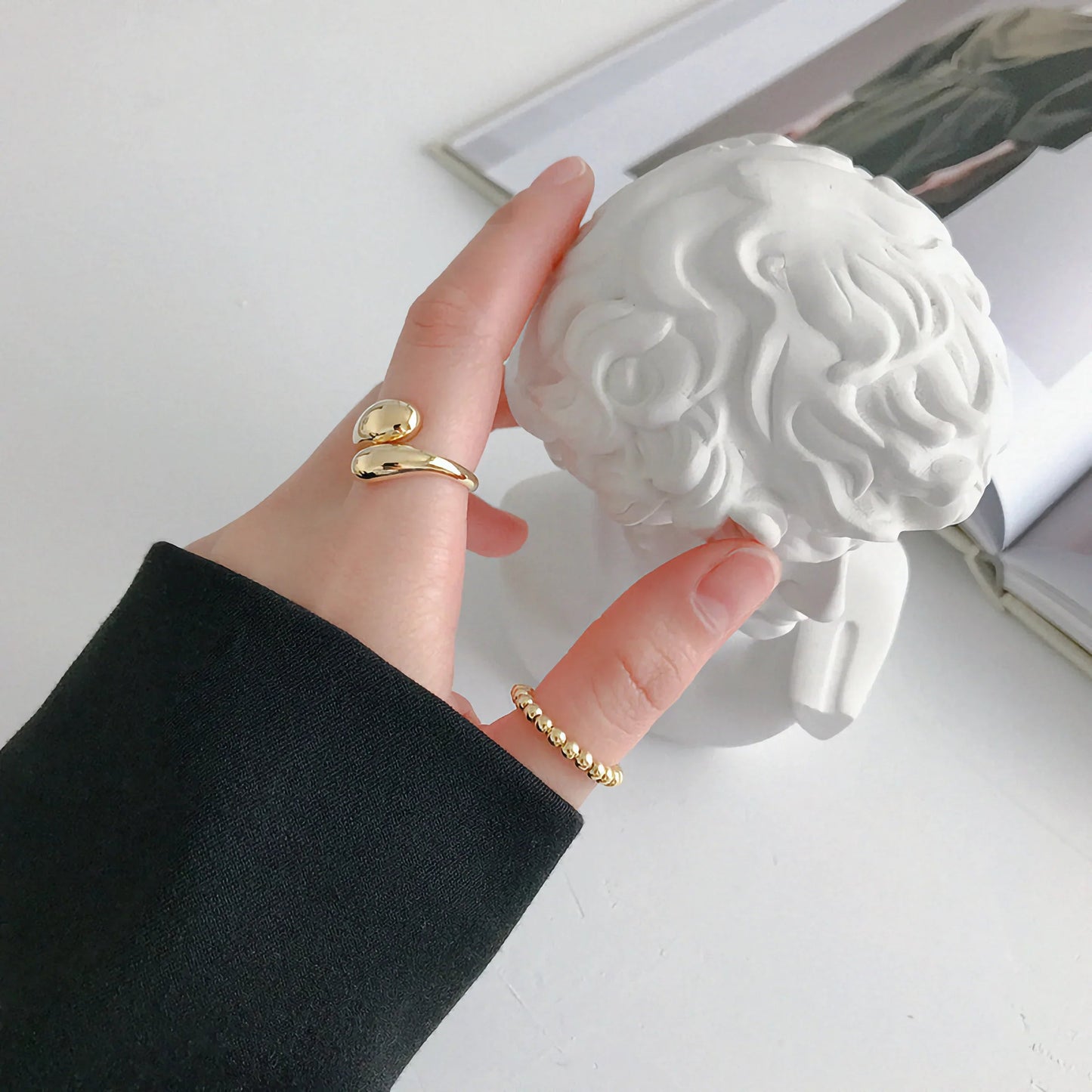 [Echo Fine]Cora Gold Ring