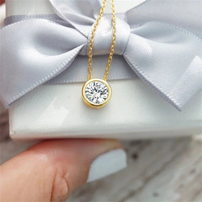 [Echo Fine]Amelia Birthstone Necklace