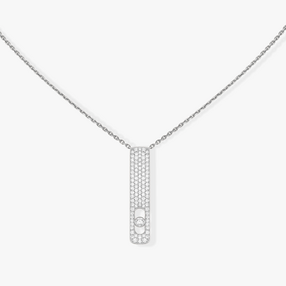 [ECHO]MY FIRST DIAMOND PAVED NECKLACE