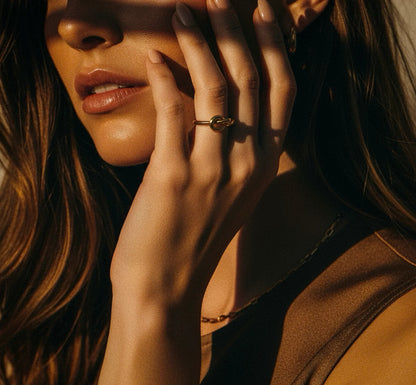 [Echo Fine]Bellara Gold Knot Ring