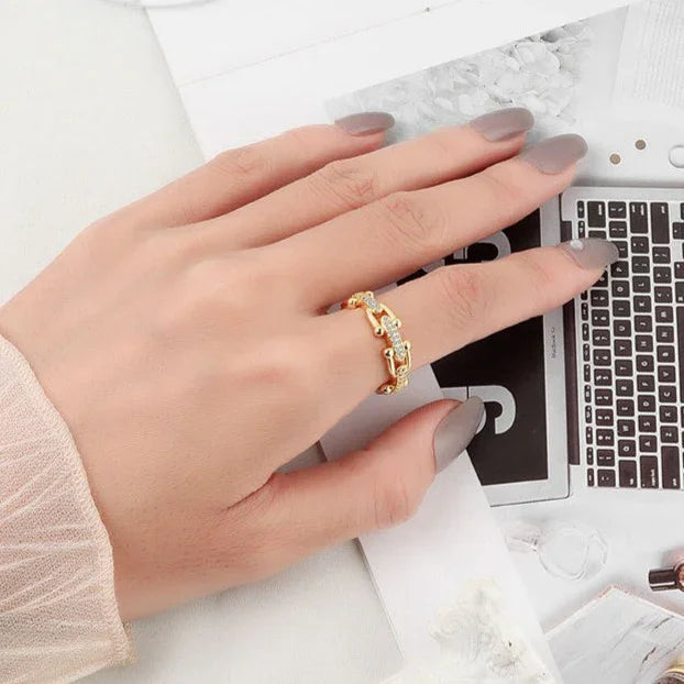 [Echo Fine]Chloe Gold Ring