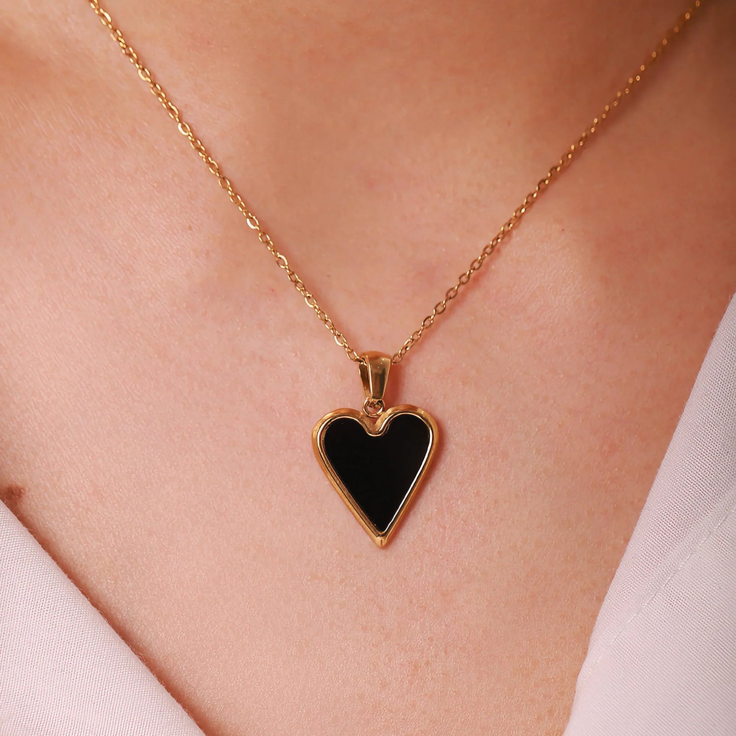 [Echo Fine]Blythe Heart Necklace