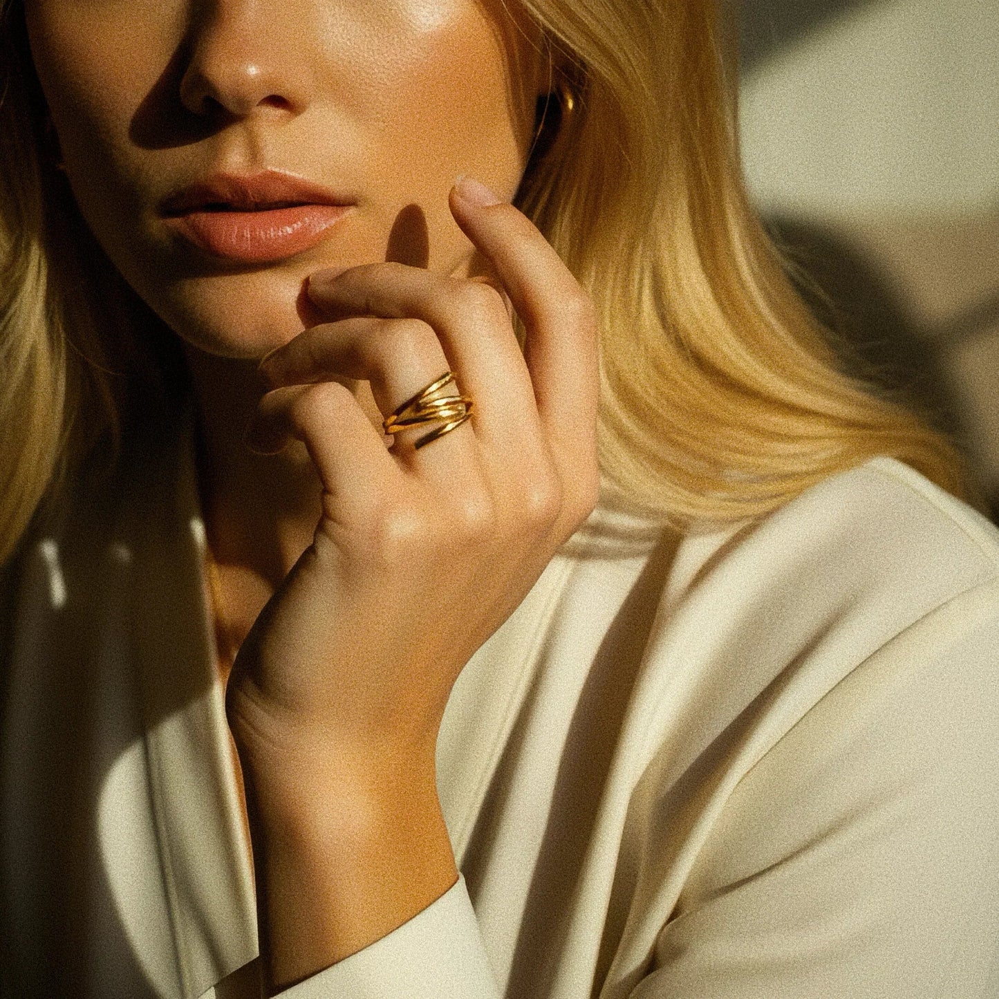 [Echo Fine]Shay Contemporary Gold Ring