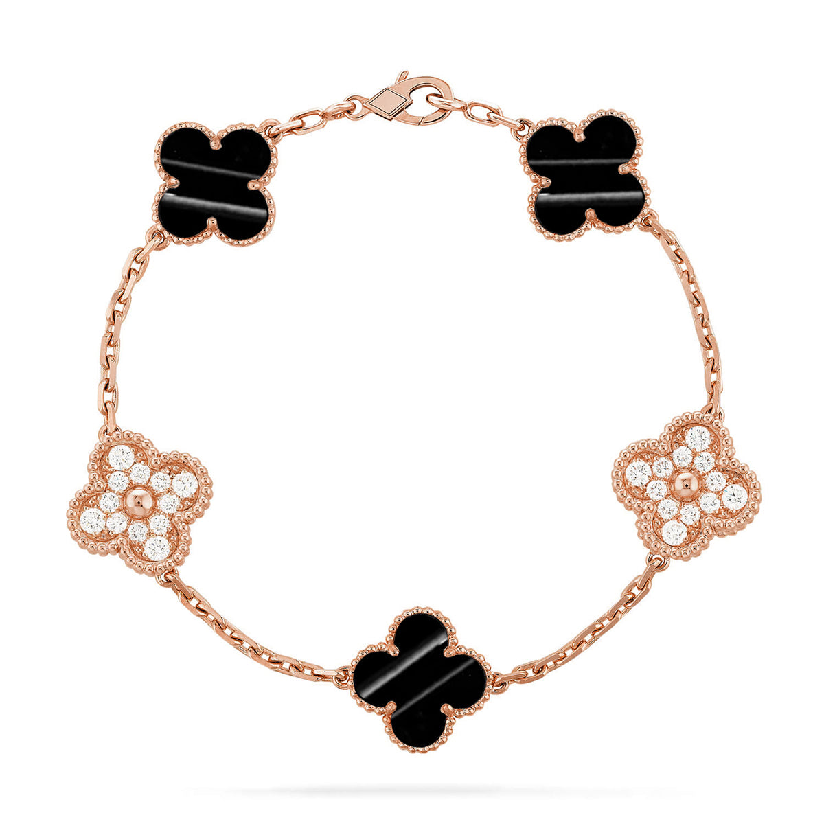 [ECHO ] CLOVER 5 MOTIF PULSAR STONE BRACELET COLLECTION