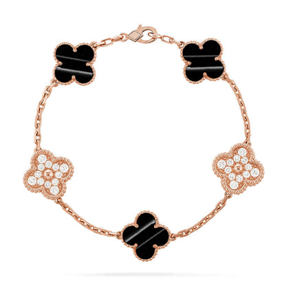 [ECHO ] CLOVER 5 MOTIF PULSAR STONE BRACELET COLLECTION