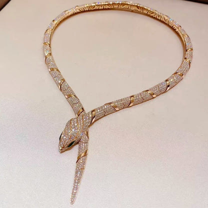 [ECHO ]HAUTE COUTURE GOLD SERPENTI NECKLACE
