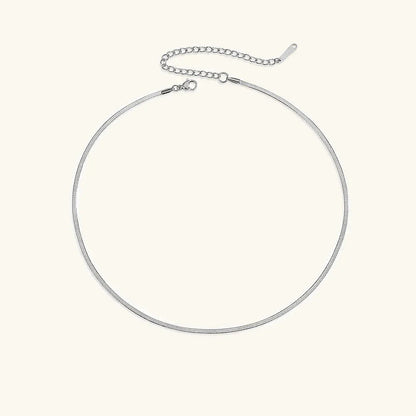 [Echo Fine]Elizabeth Gold Herringbone Necklace