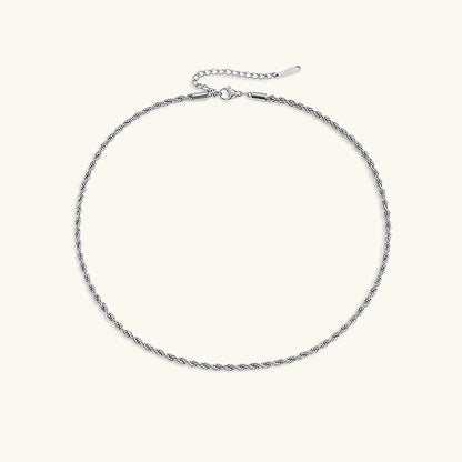 [Echo Fine]Bianca Rope Chain Gold Necklace