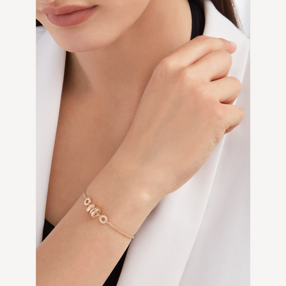 [ECHO ]ZERO 1 SOFT PINK GOLD BRACELET