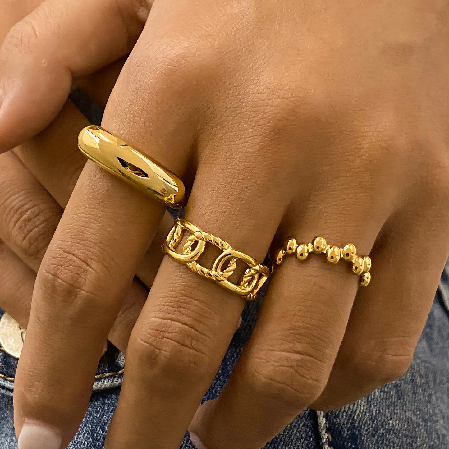 [Echo Fine]Emeline Gold Ring
