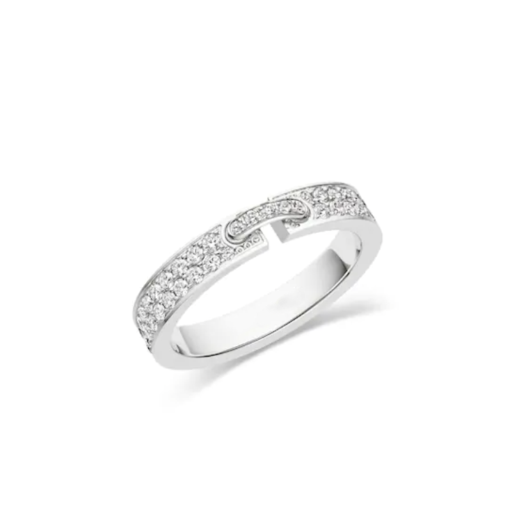 [ECHO ]ALLIANCE LIENS VIDENCE PAVED DIAMOND 4MM RING