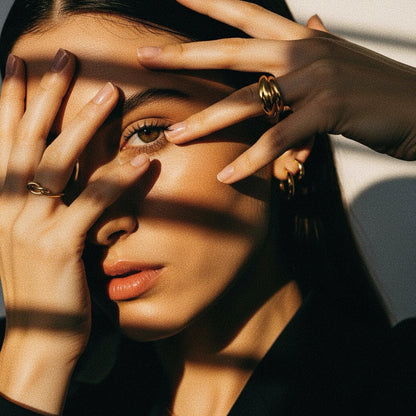 [Echo Fine]Bellara Gold Knot Ring