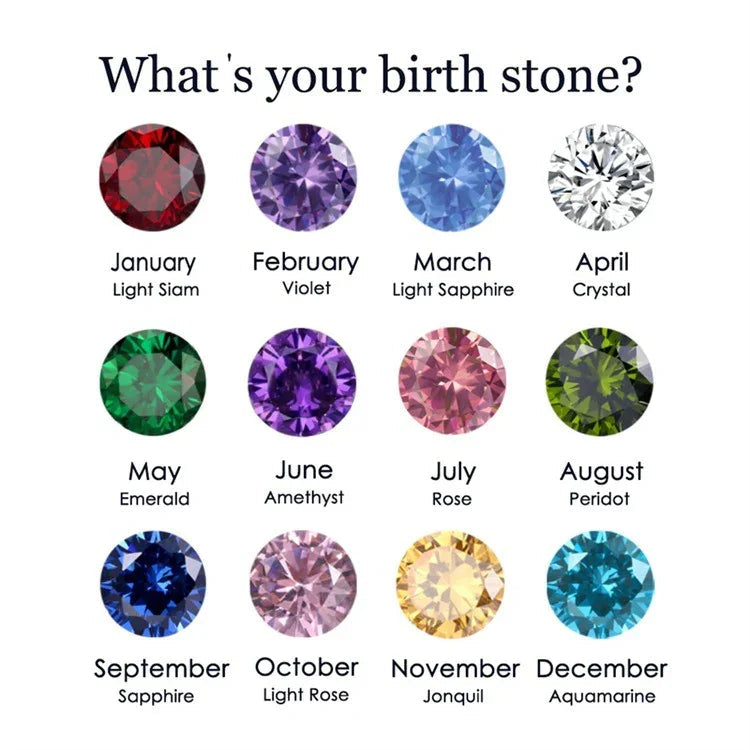 [Echo Fine]Amelia Birthstone Necklace
