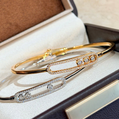 [ECHO]Move Pavé Diamond Bangle Bracelet M