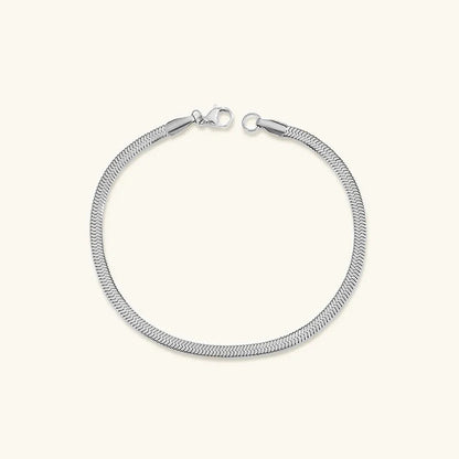 [Echo Fine]Vida Gold Herringbone Bracelet