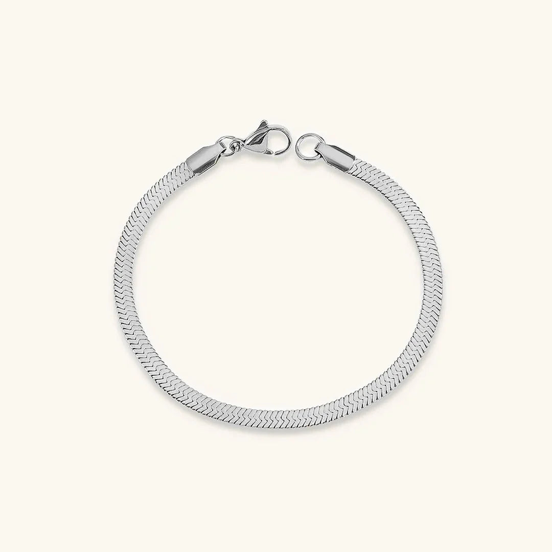 [Echo Fine]Vida Gold Herringbone Bracelet
