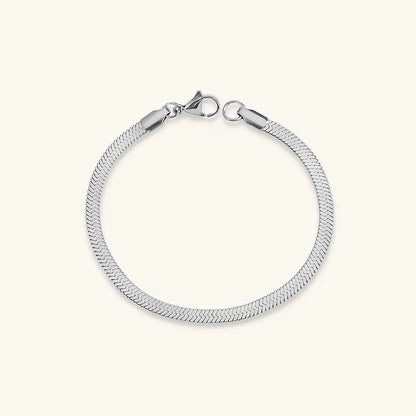 [Echo Fine]Vida Gold Herringbone Bracelet