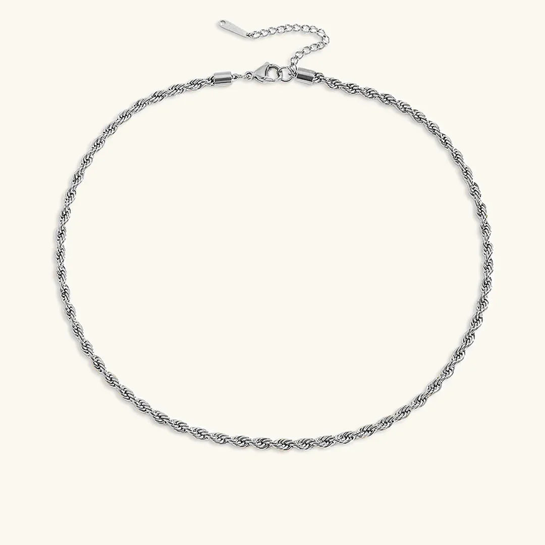 [Echo Fine]Bianca Rope Chain Gold Necklace
