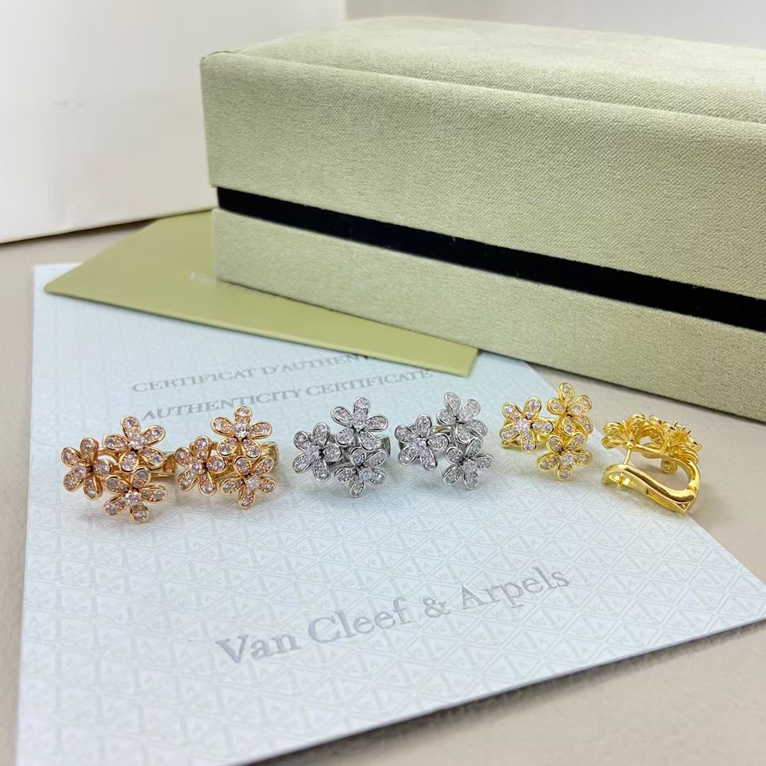 [ECHO ]THE FLOWERS ARE ALL STUDDED WITH STUD EARRINGS