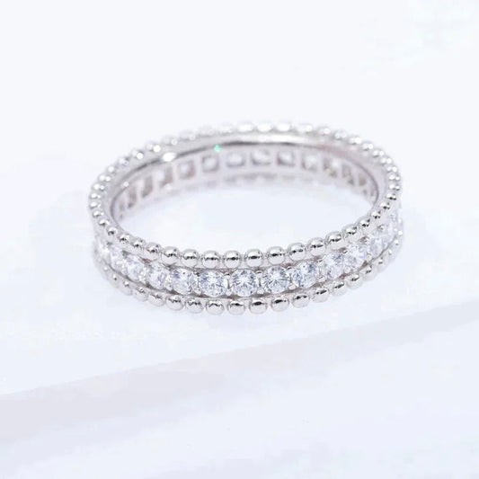 [ECHO ]PERLEE DIAMOND SILVER RING