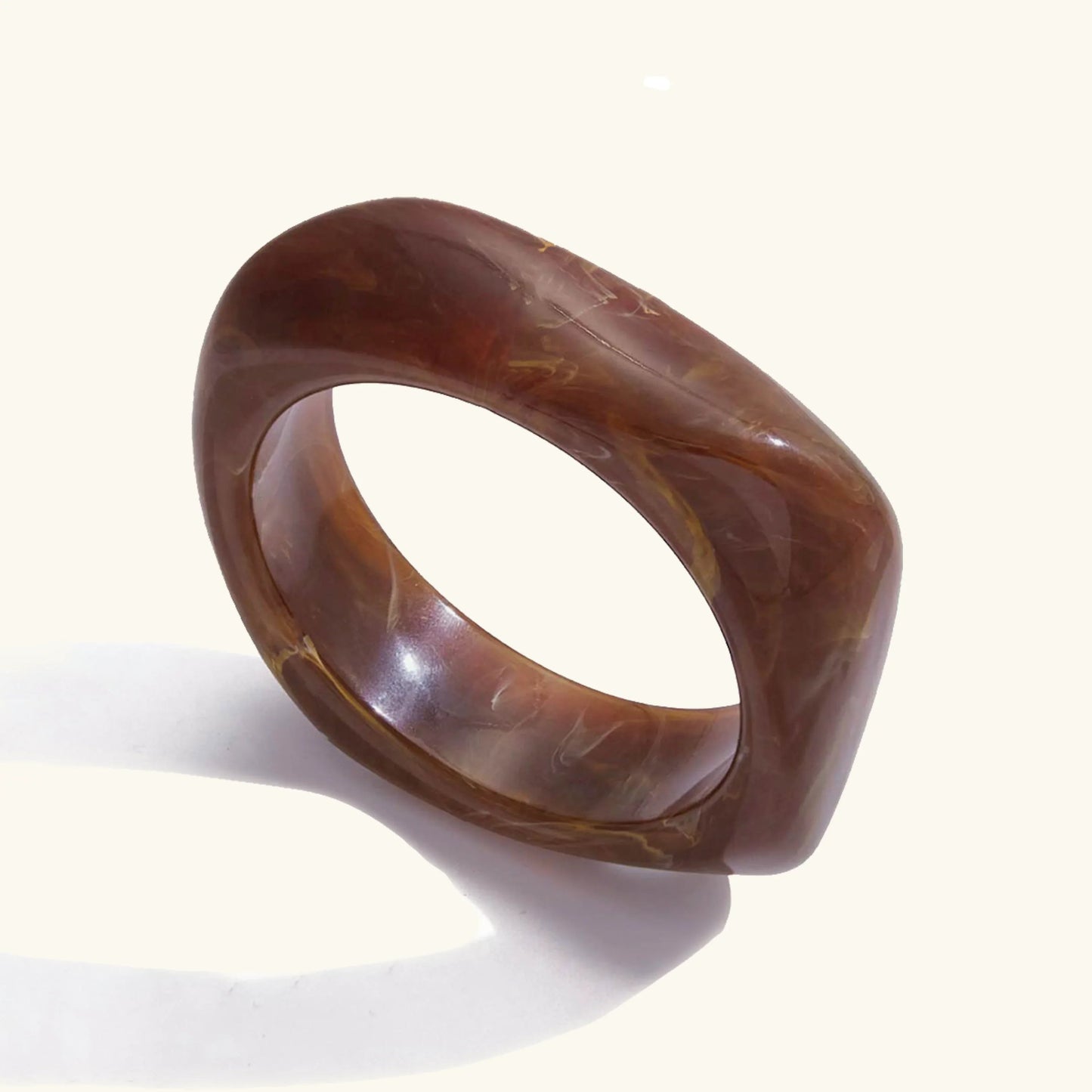 [Echo Fine]Kaitlyn Chunky Acrylic Bangle