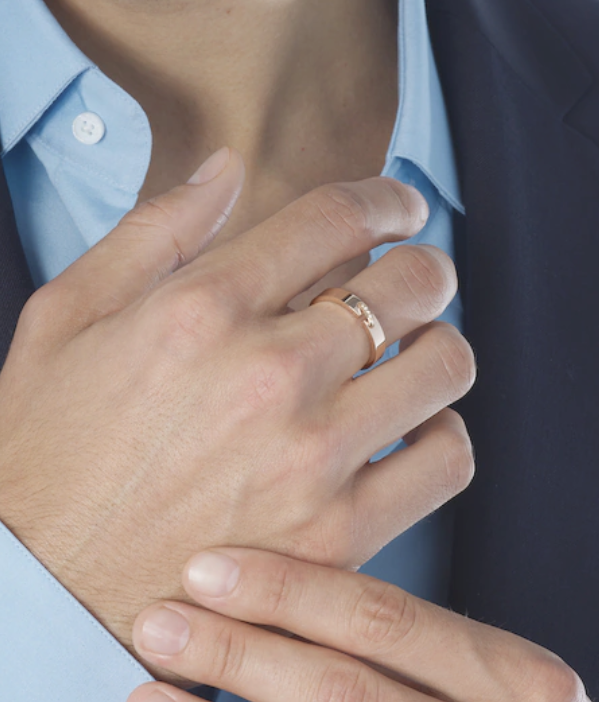 [ECHO ]ALLIANCE LIENS VIDENCE DIAMOND 4MM RING