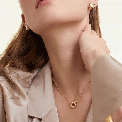 [Echo Fine]Harper Gold Chain Necklace