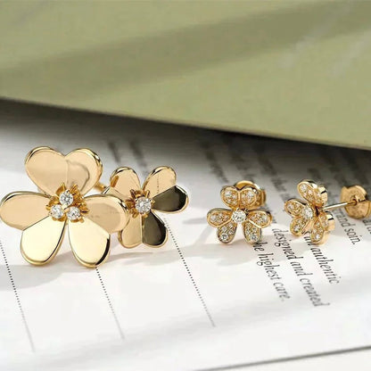 [ECHO ]CLOVER COMOS GOLD DIAMOND RING