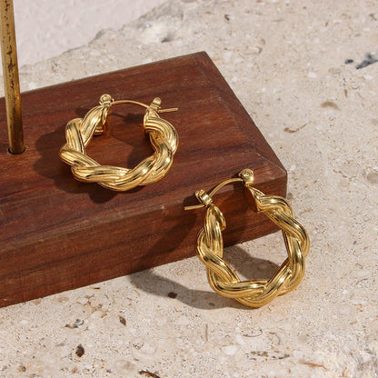 [Echo Fine]Layla Hoop Earrings