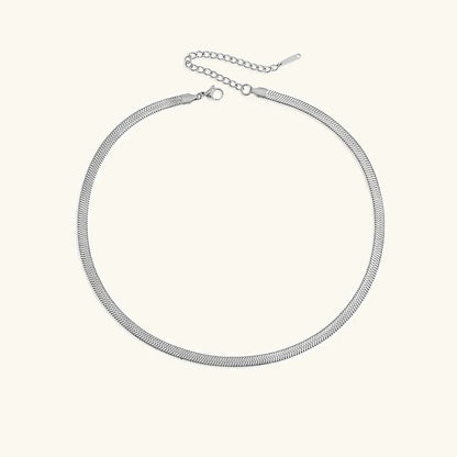 [Echo Fine]Elizabeth Gold Herringbone Necklace