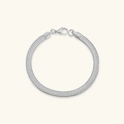 [Echo Fine]Vida Gold Herringbone Bracelet