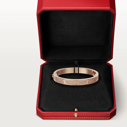 [ECHO ]LOVE BRACELET 6.1MM DIAMOND-PAVED