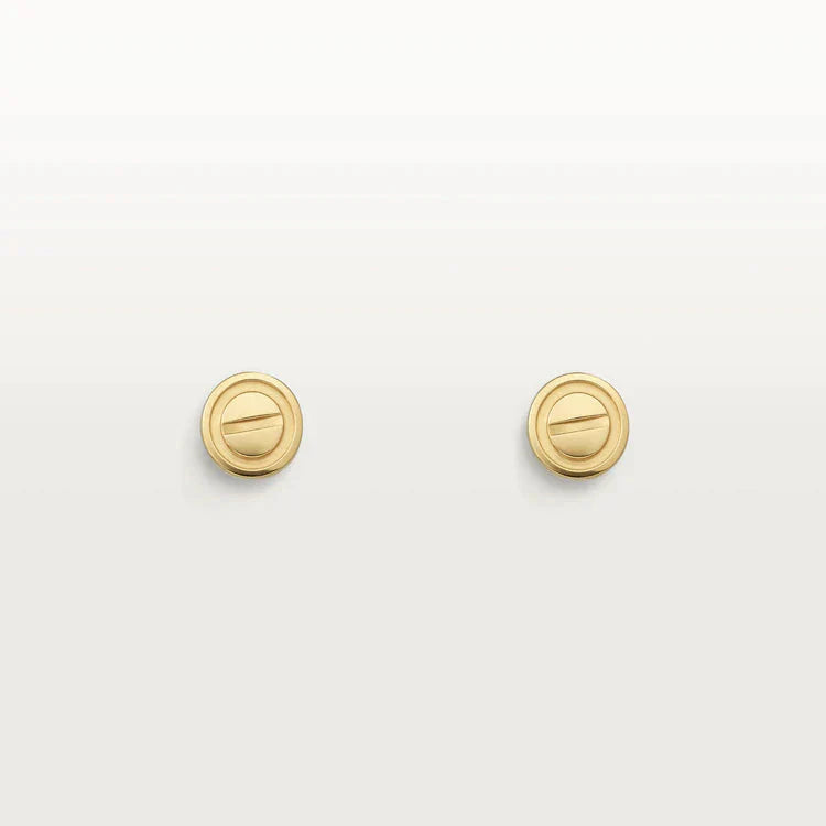 [ECHO ]LOVE EARRINGS GOLD 10MM