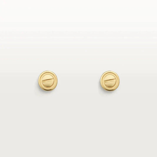 [ECHO ]LOVE EARRINGS GOLD 10MM