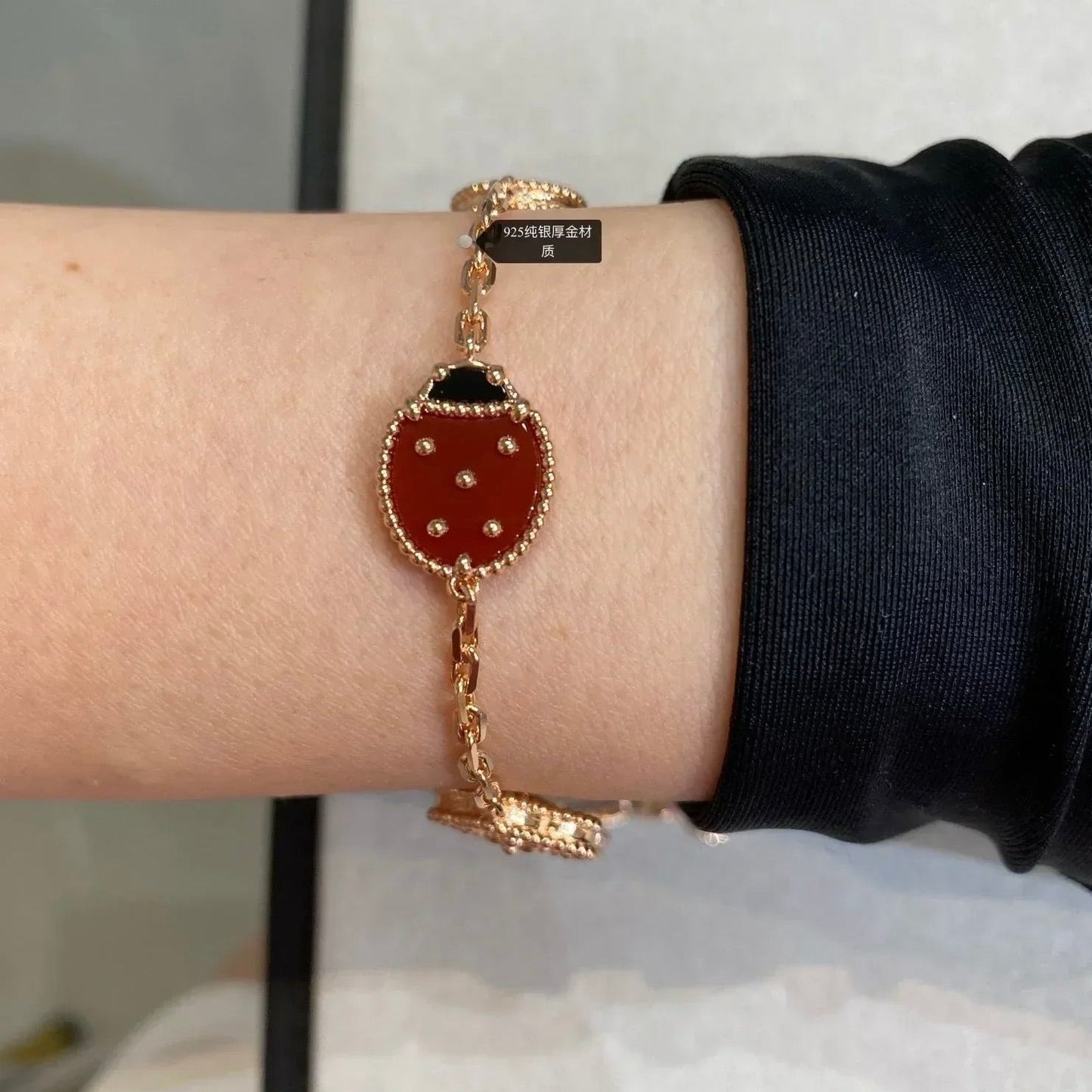 [ECHO ]LUCKY SPRING 5 MOTIF BRACELET