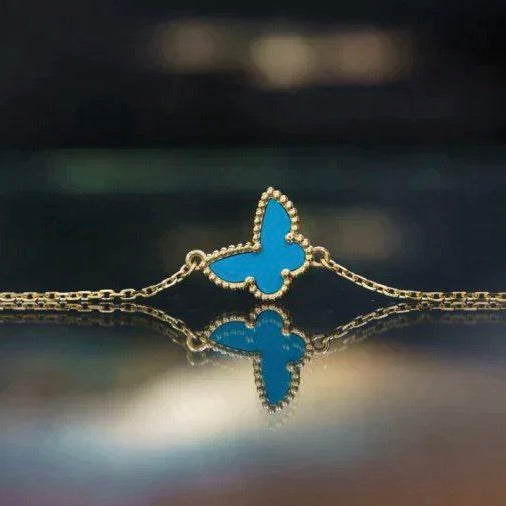[ECHO ]BUTTERFLY TURQUOISE BUTTERFLY BRACELET