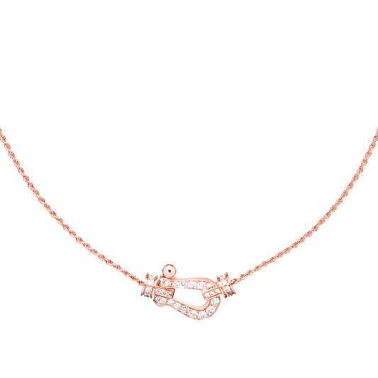 [ECHO ]FORCE 10 PINK GOLD DIAMOND NECKLACE