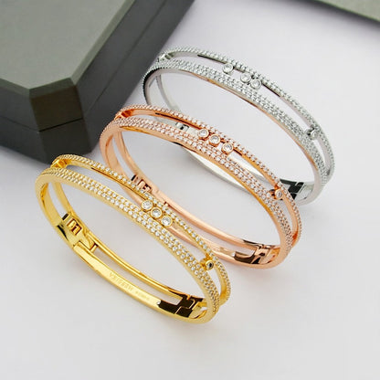 [ECHO]Move Romane pavé bangle