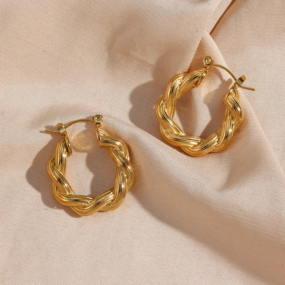 [Echo Fine]Layla Hoop Earrings