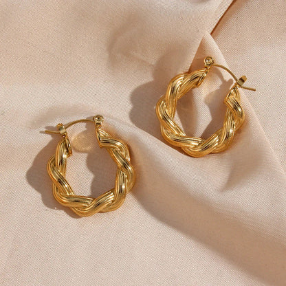 [Echo Fine]Layla Hoop Earrings