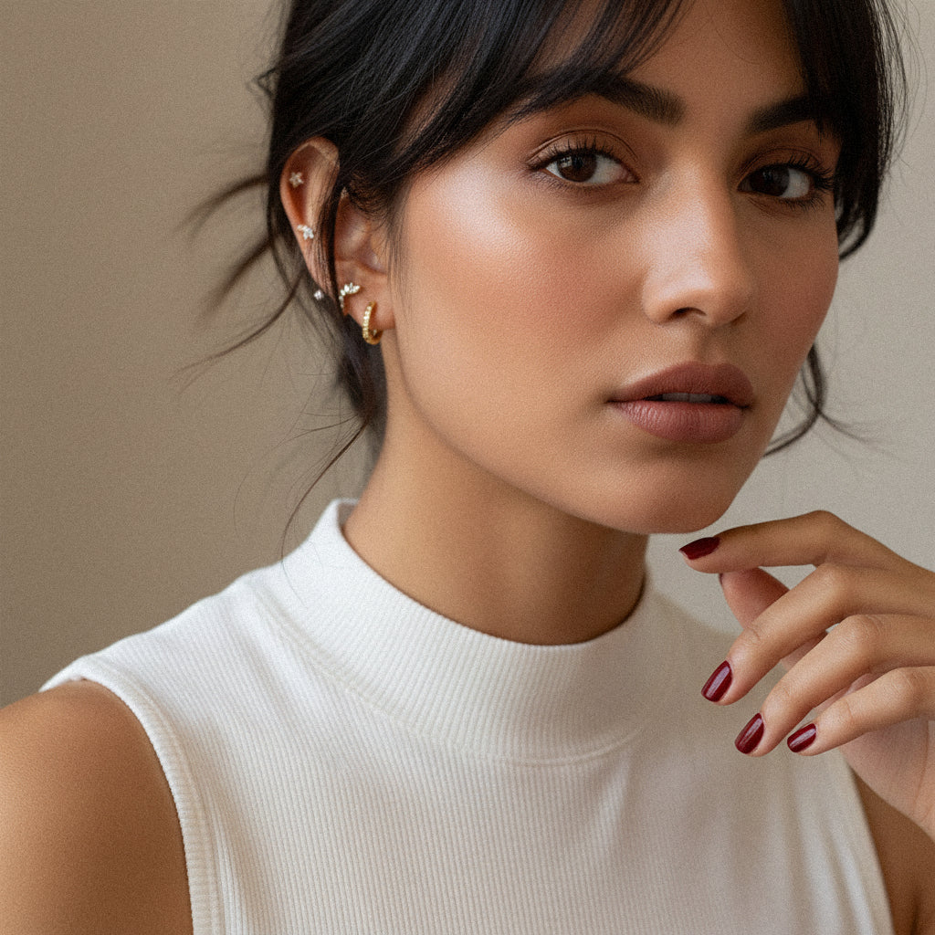 [Echo Fine]Essential Diamond Earrings Bundle